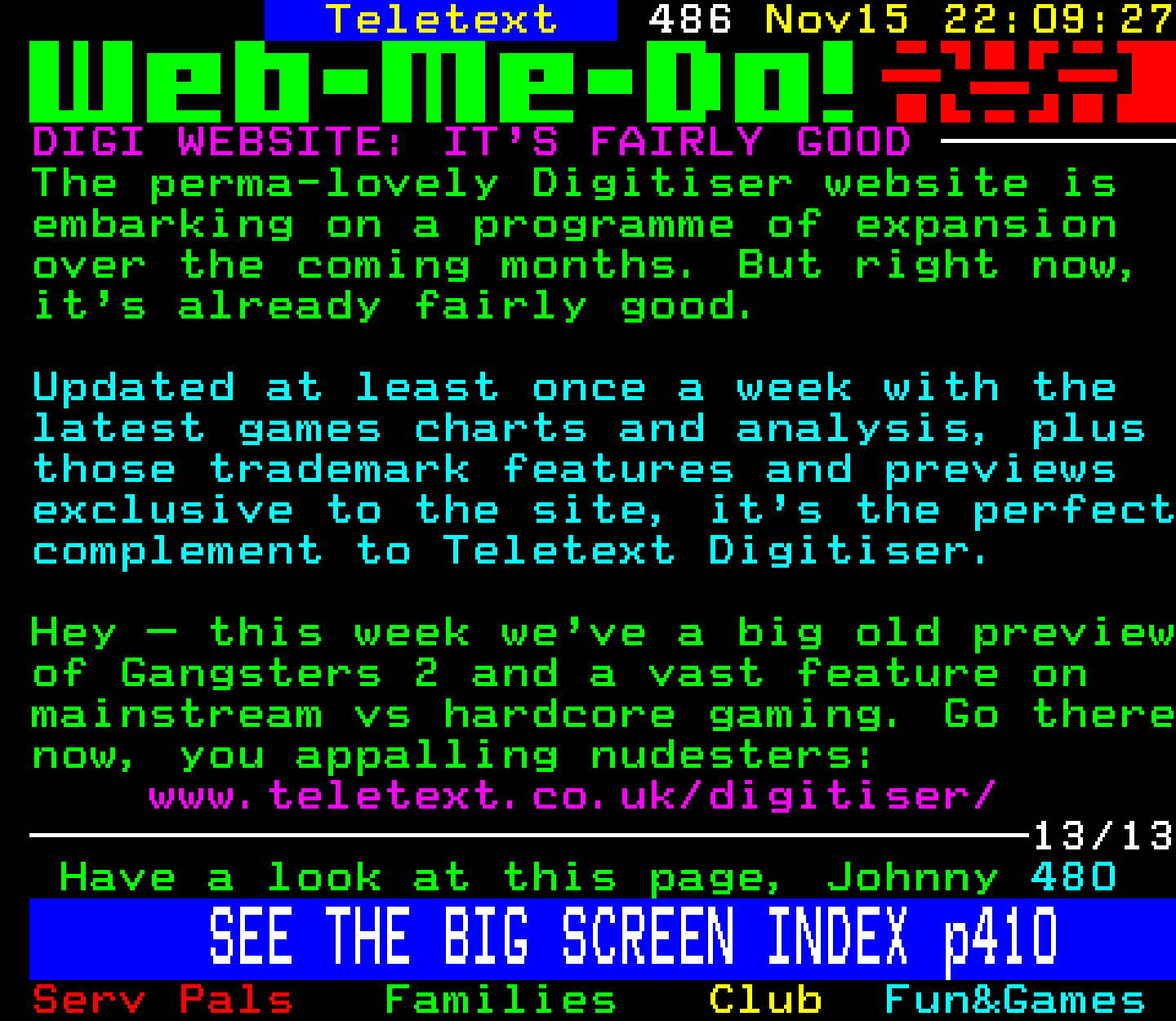 Digitiser, Teletext - 2000