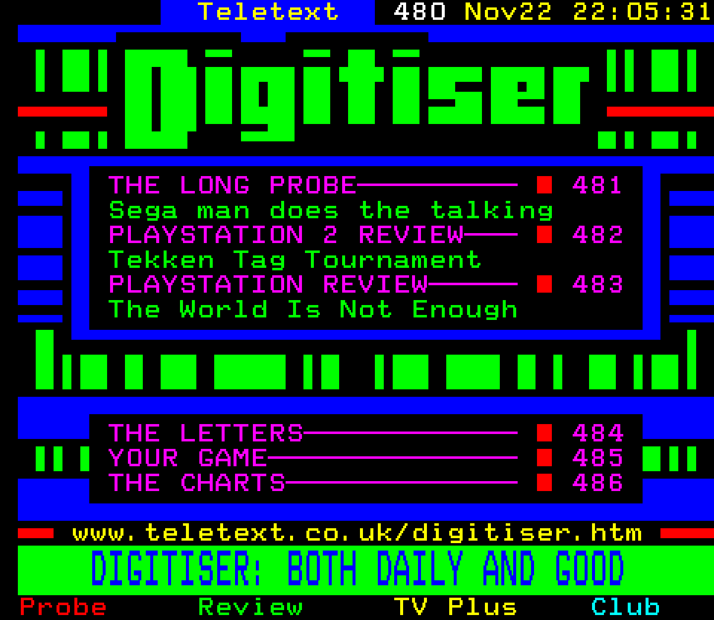Digitiser, Teletext - 2000