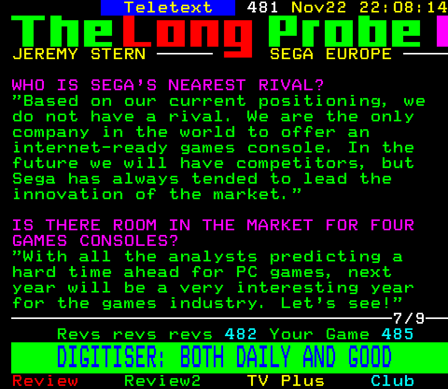 Digitiser, Teletext - 2000