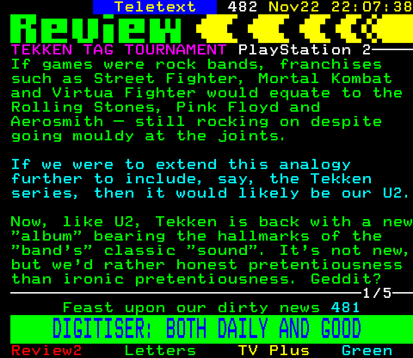 Digitiser, Teletext - 2000