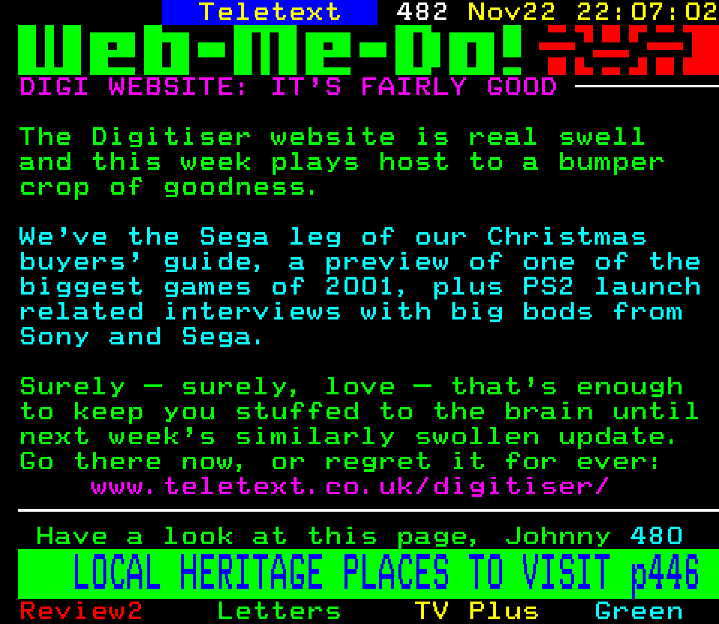 Digitiser, Teletext - 2000