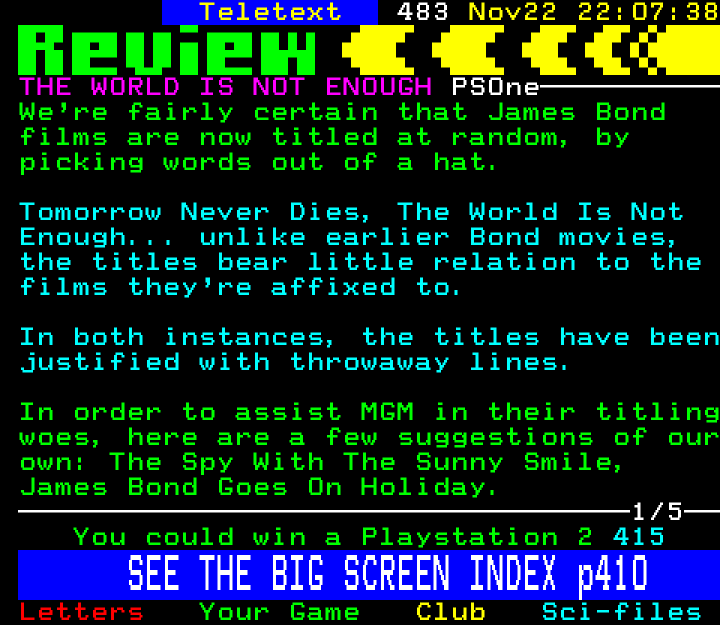 Digitiser, Teletext - 2000