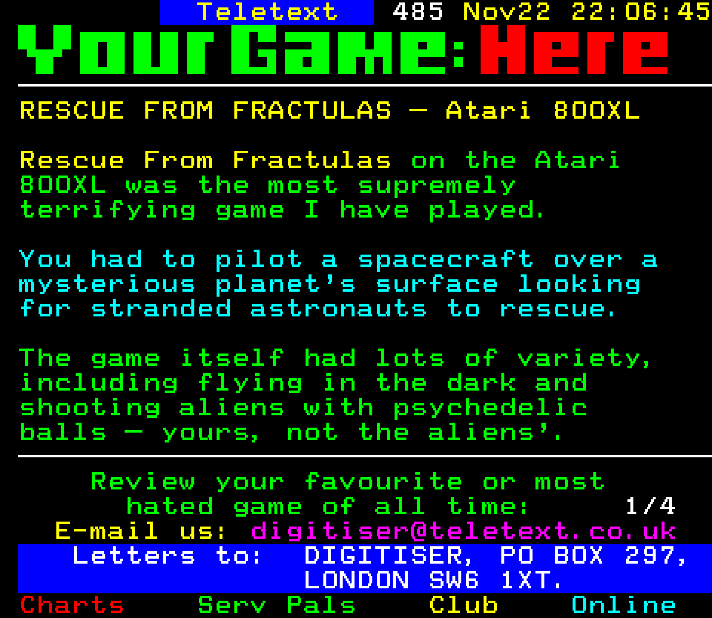 Digitiser, Teletext - 2000