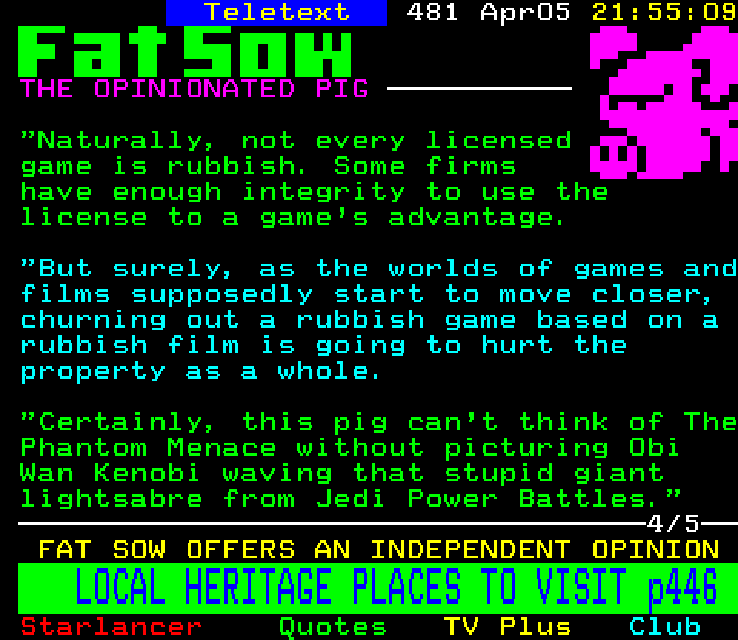 Digitiser, Teletext - 2001