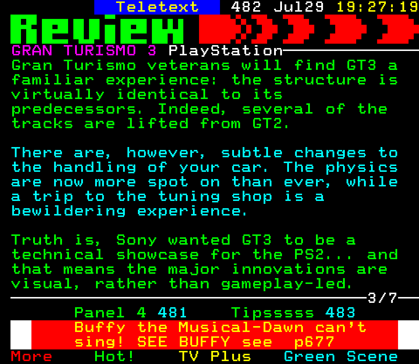 Digitiser, Teletext - 2001