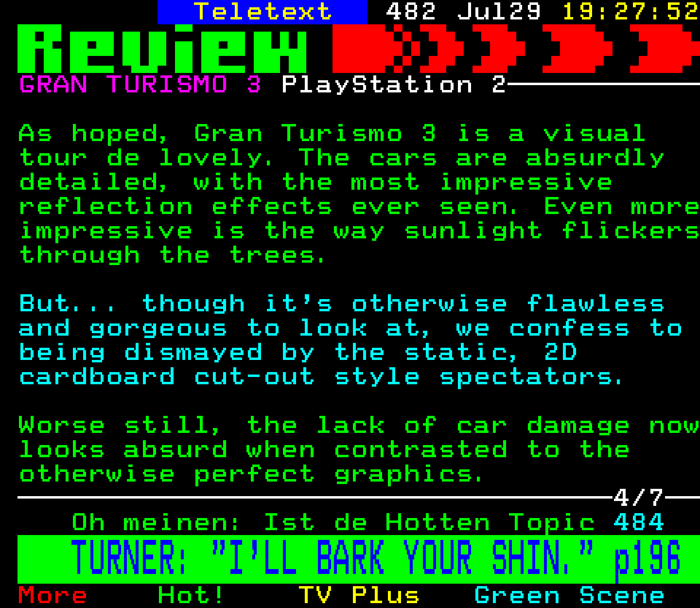 Digitiser, Teletext - 2001