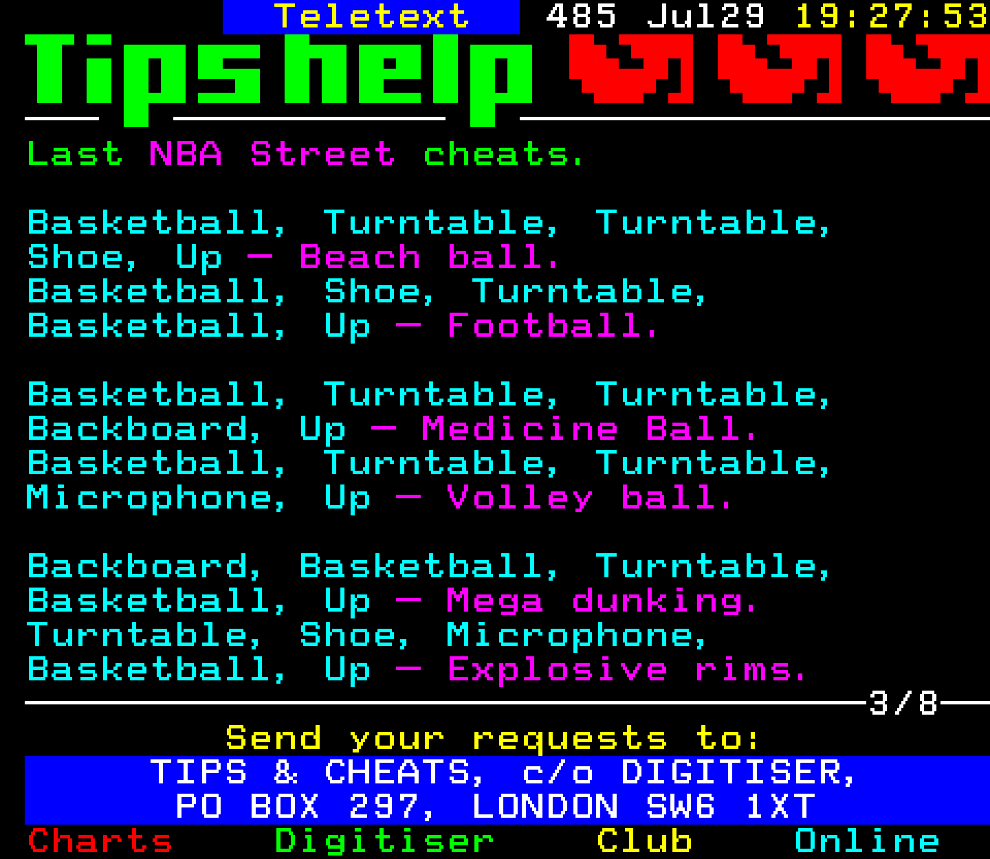 Digitiser, Teletext - 2001