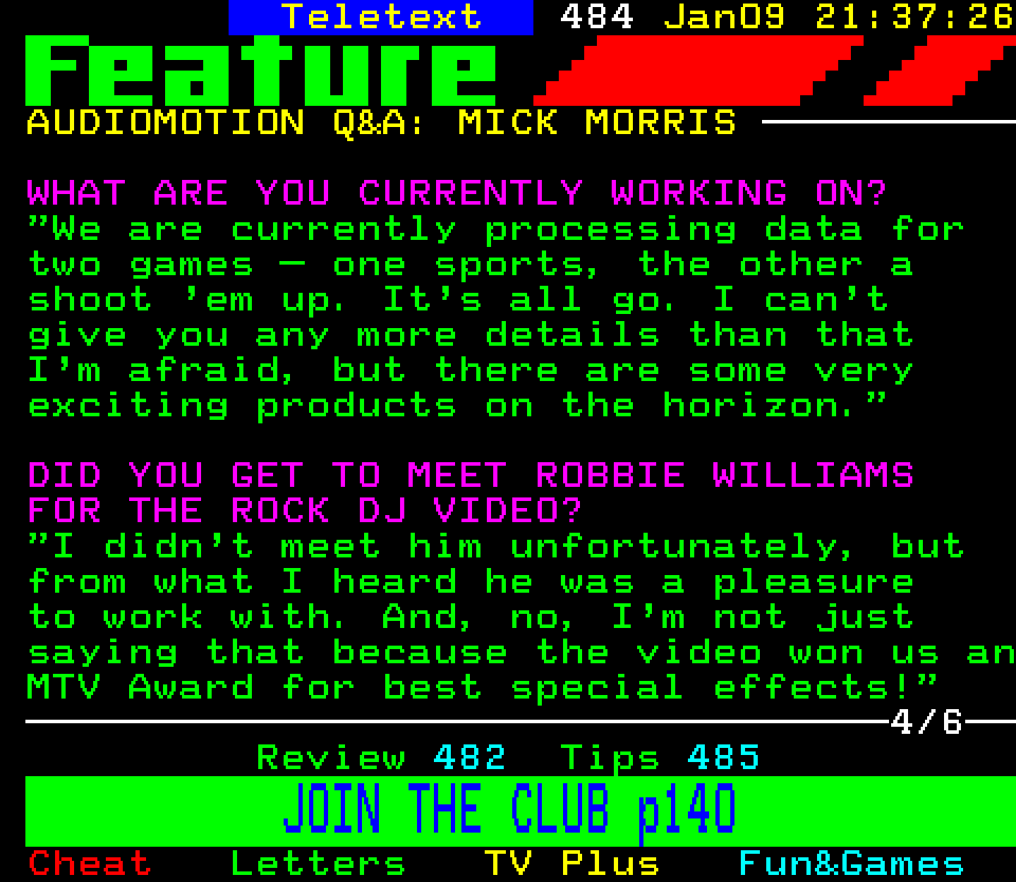 Digitiser, Teletext - 2002
