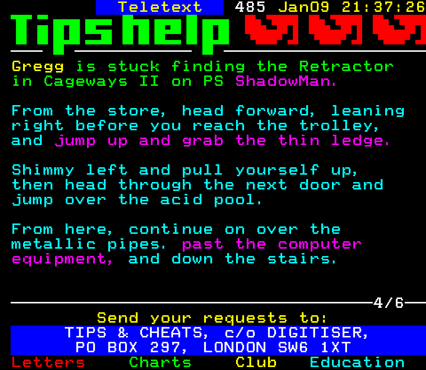 Digitiser, Teletext - 2002