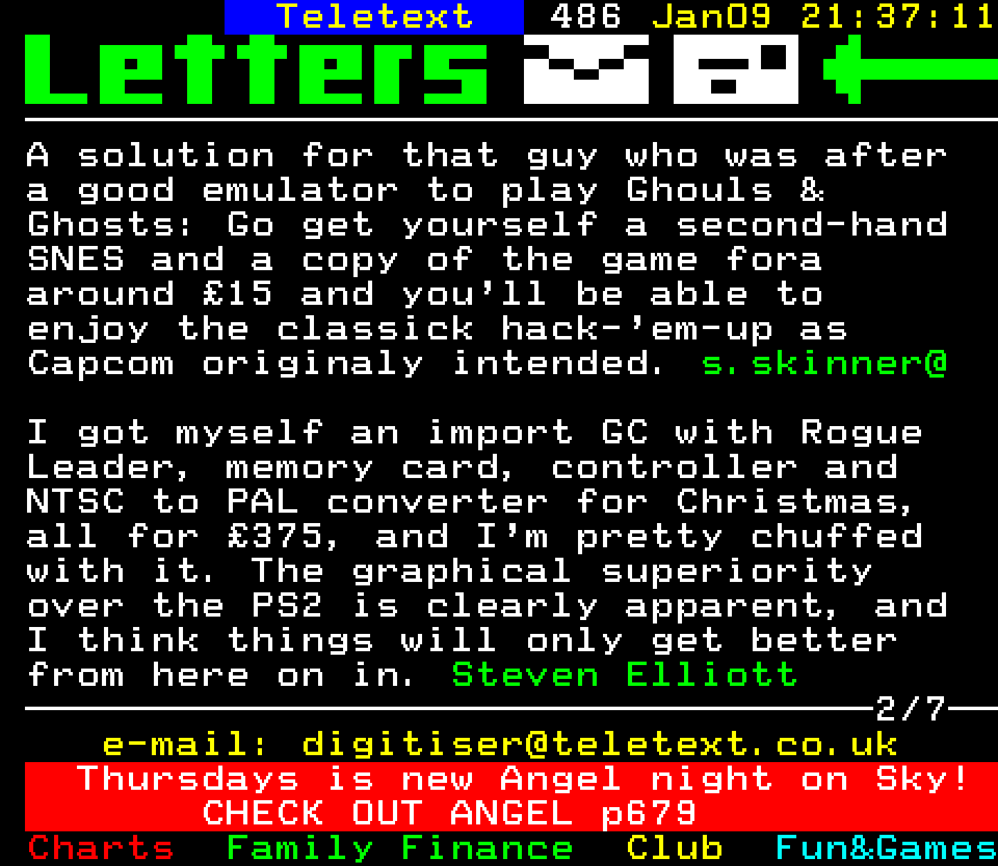 Digitiser, Teletext - 2002