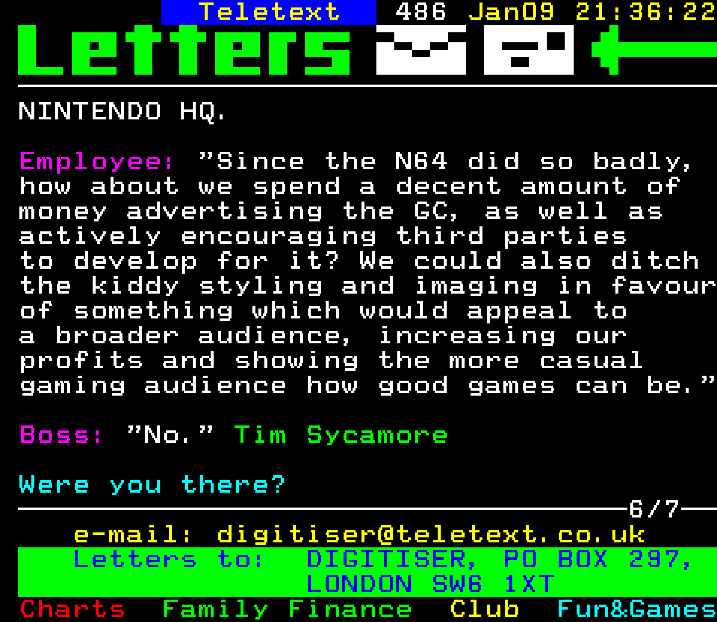 Digitiser, Teletext - 2002