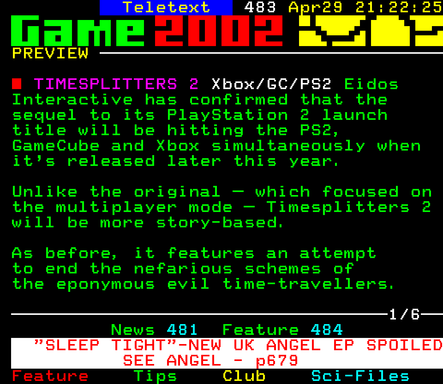 Digitiser, Teletext - 2002