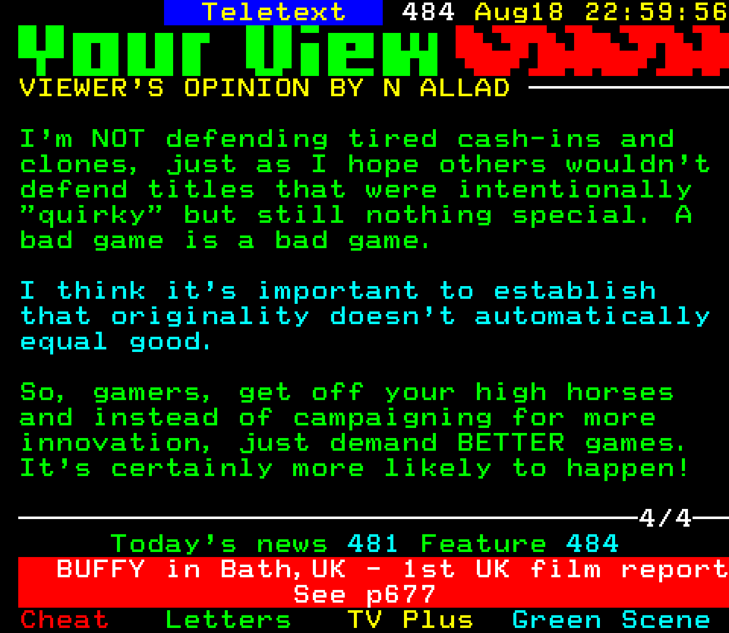 Digitiser, Teletext - 2002