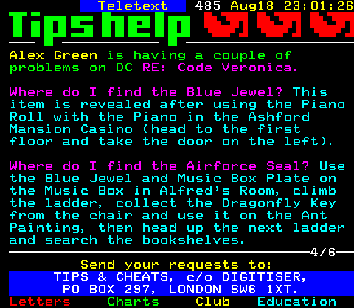Digitiser, Teletext - 2002