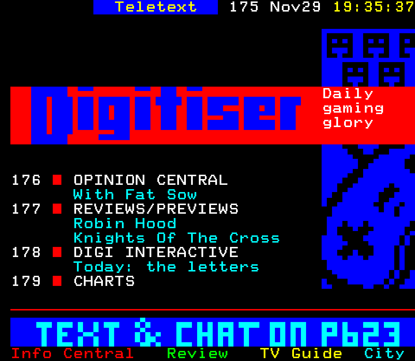 Digitiser, Teletext - 2002