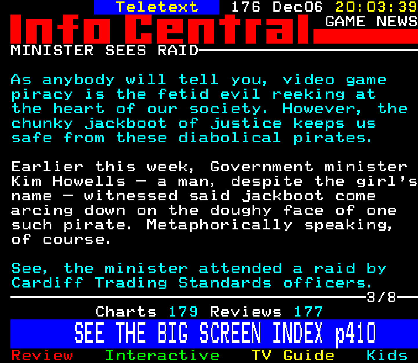 Digitiser, Teletext - 2002