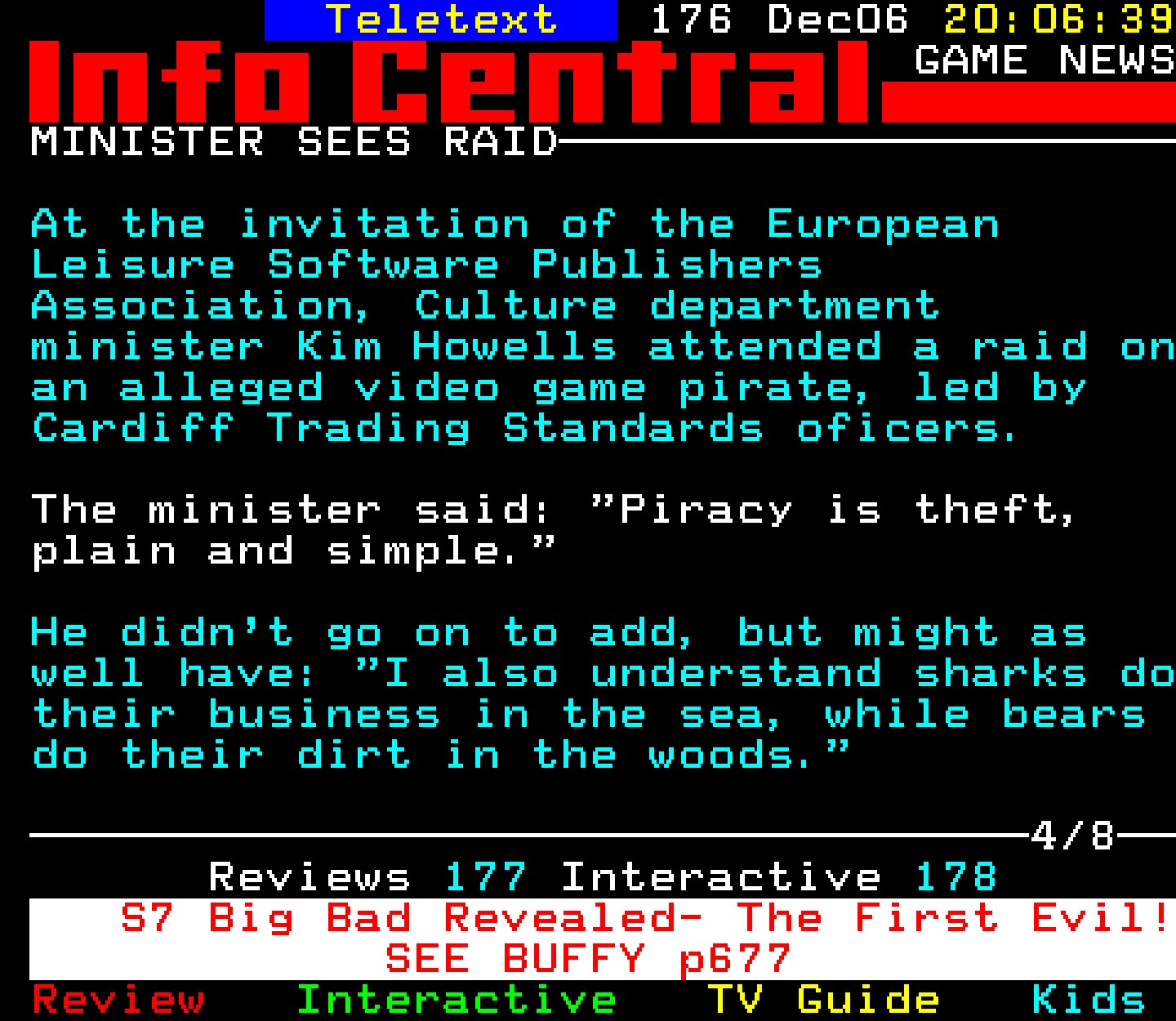 Digitiser, Teletext - 2002