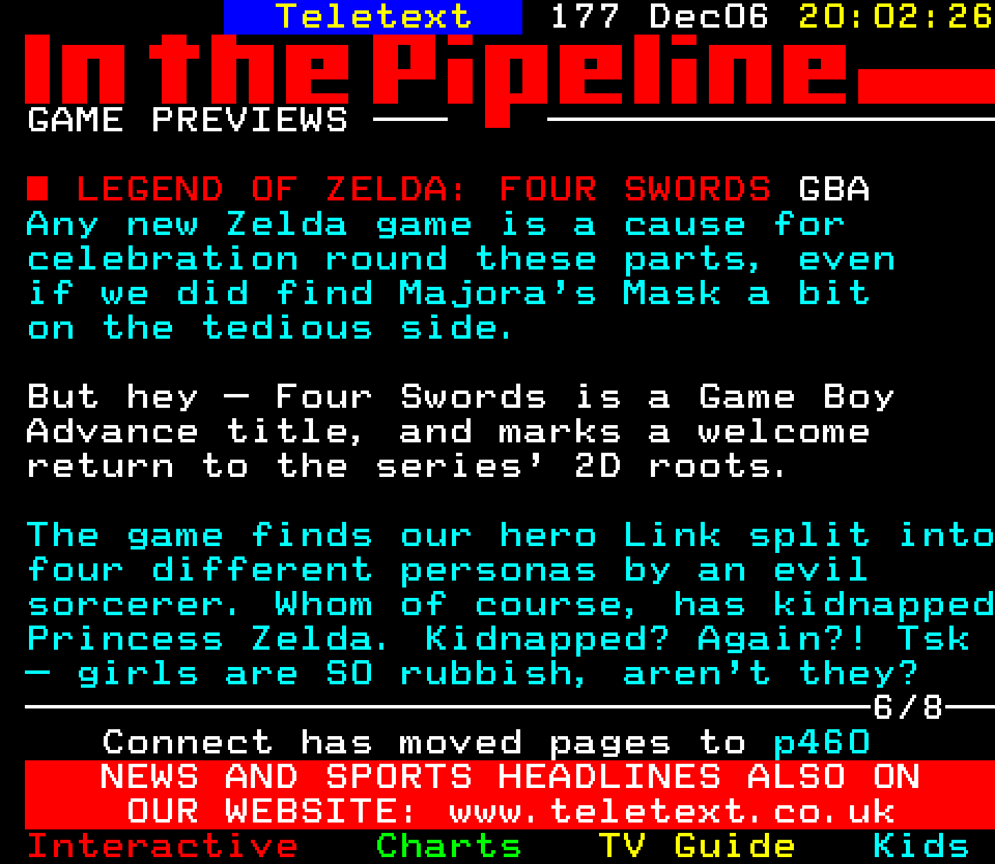 Digitiser, Teletext - 2002