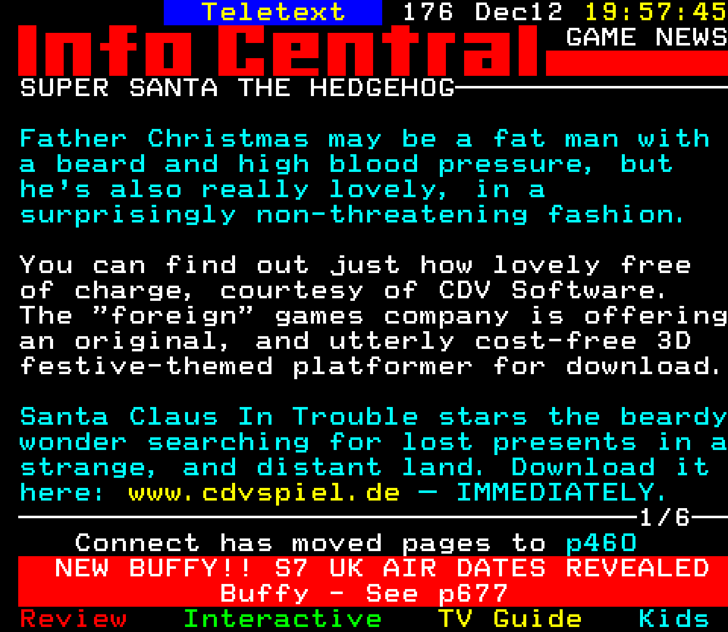 Digitiser, Teletext - 2002