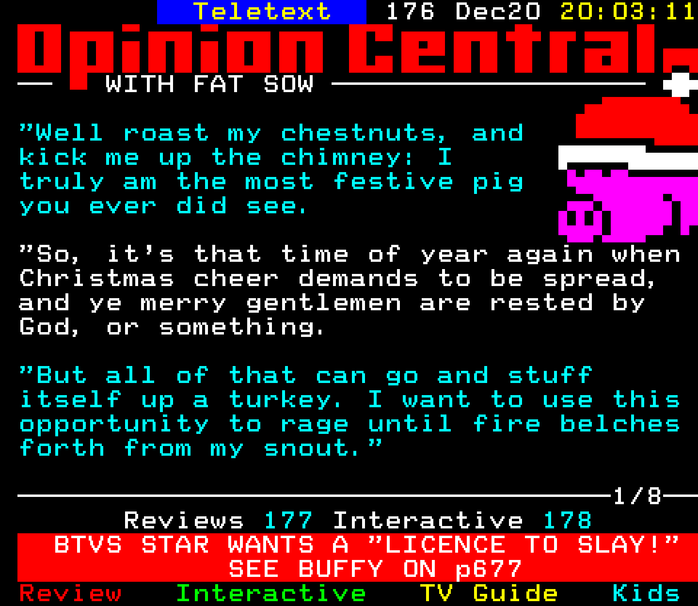 Digitiser, Teletext - 2002