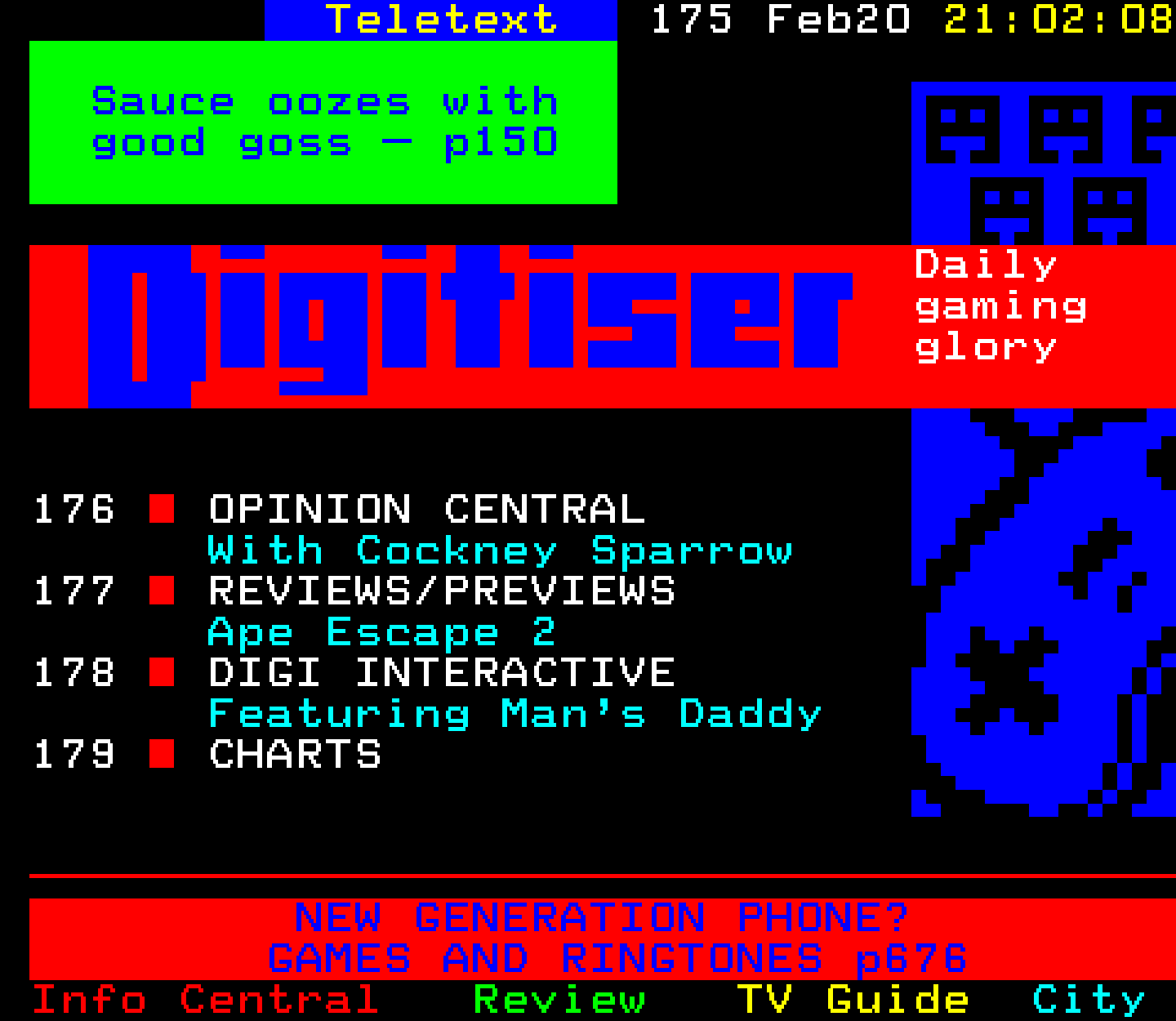 Digitiser, Teletext - 2003