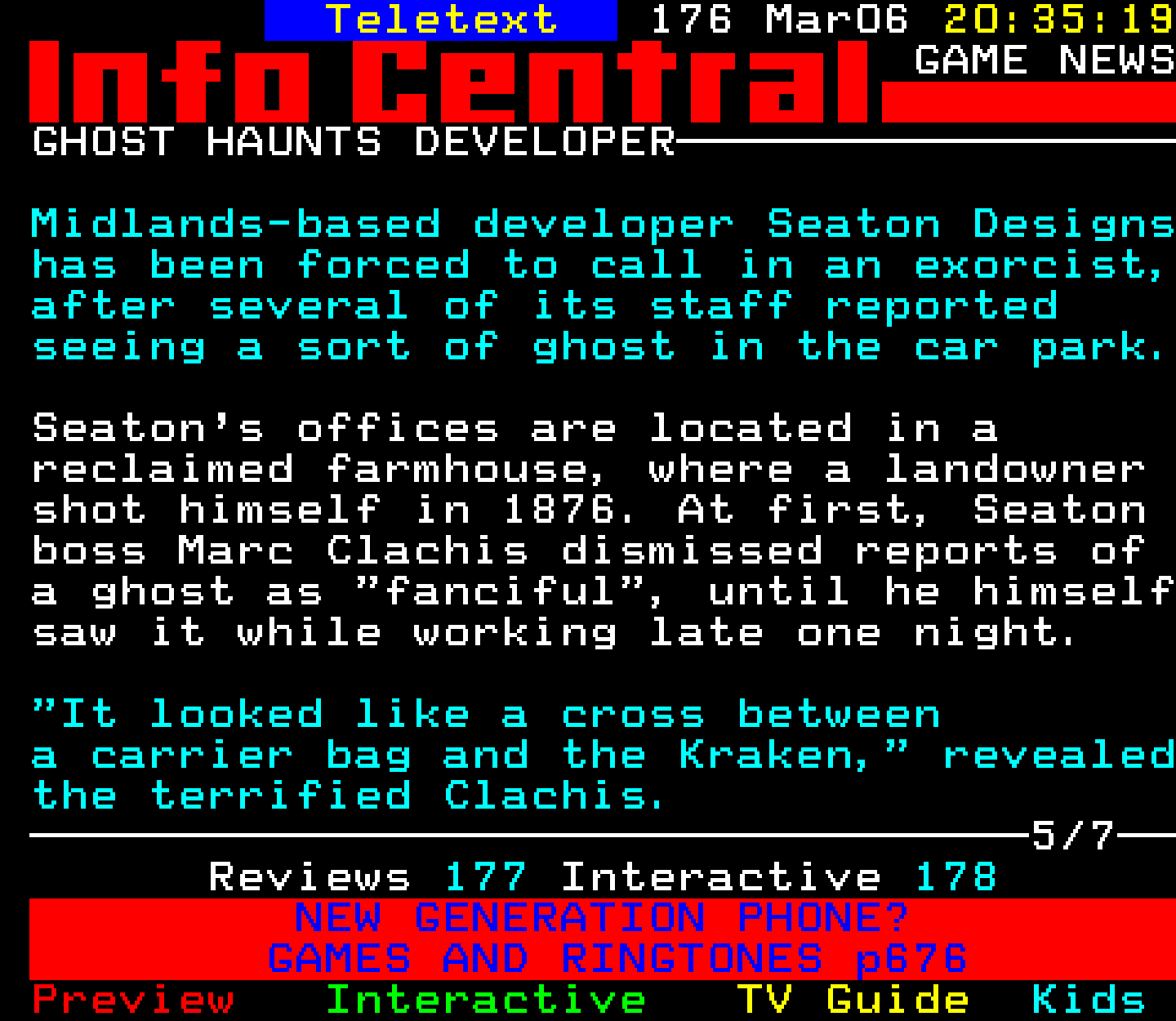 Digitiser, Teletext - 2003