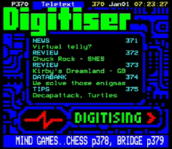 The first Digitiser index