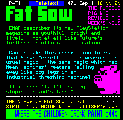 Digitiser's Fat Sow