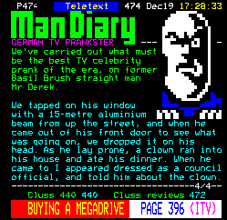 Digitiser Man Diary