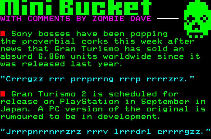 Digitiser's Zombie Dave