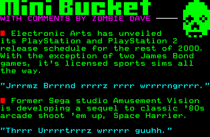 Digitiser's Zombie Dave